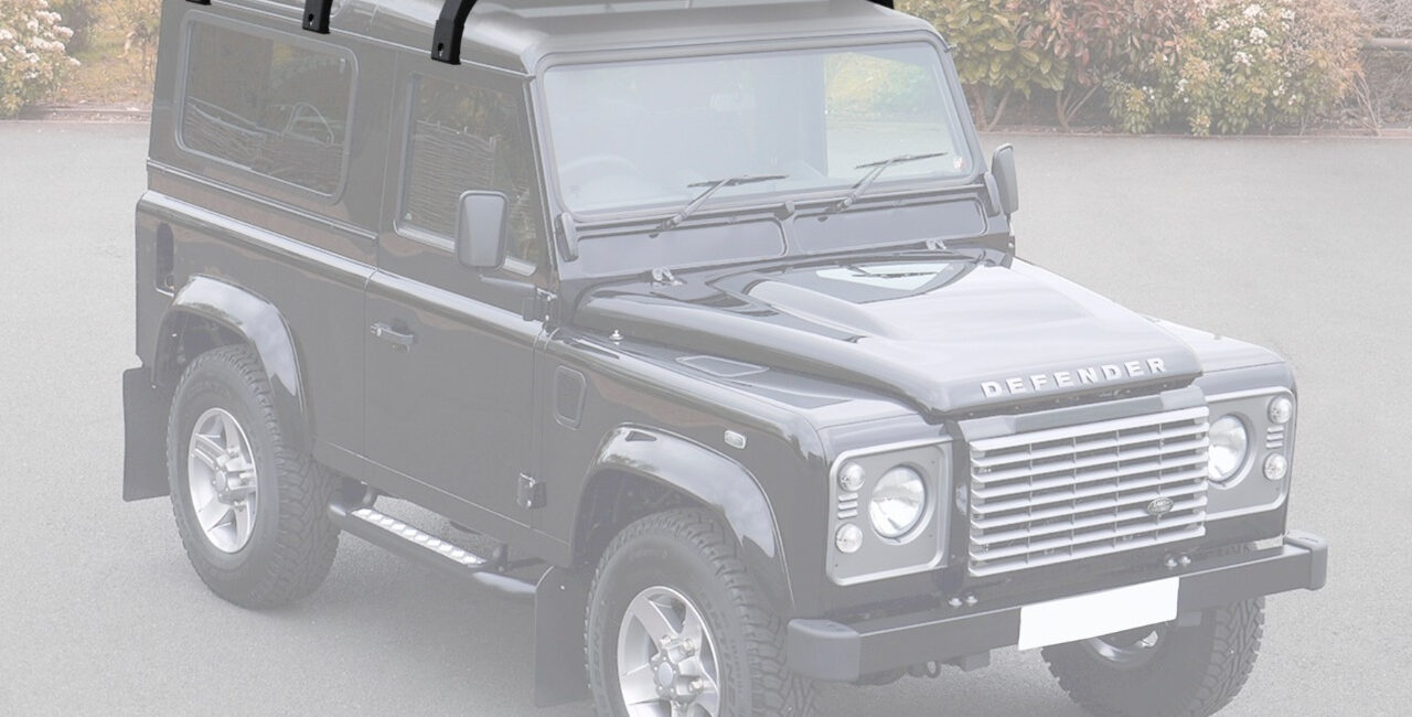 БАГАЖНИК АЛЮМИНИЕВЫЙ (ПЛАТФОРМА С КРЕПЛЕНИЕМ) RIVAL 1955х1430 ДЛЯ LAND ROVER DEFENDER 90 (1990 - 2016) - Багажники