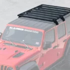 БАГАЖНИК АЛЮМИНИЕВЫЙ (ПЛАТФОРМА С КРЕПЛЕНИЕМ) RIVAL 1715X1430 ДЛЯ JEEP WRANGLER JL - Багажники