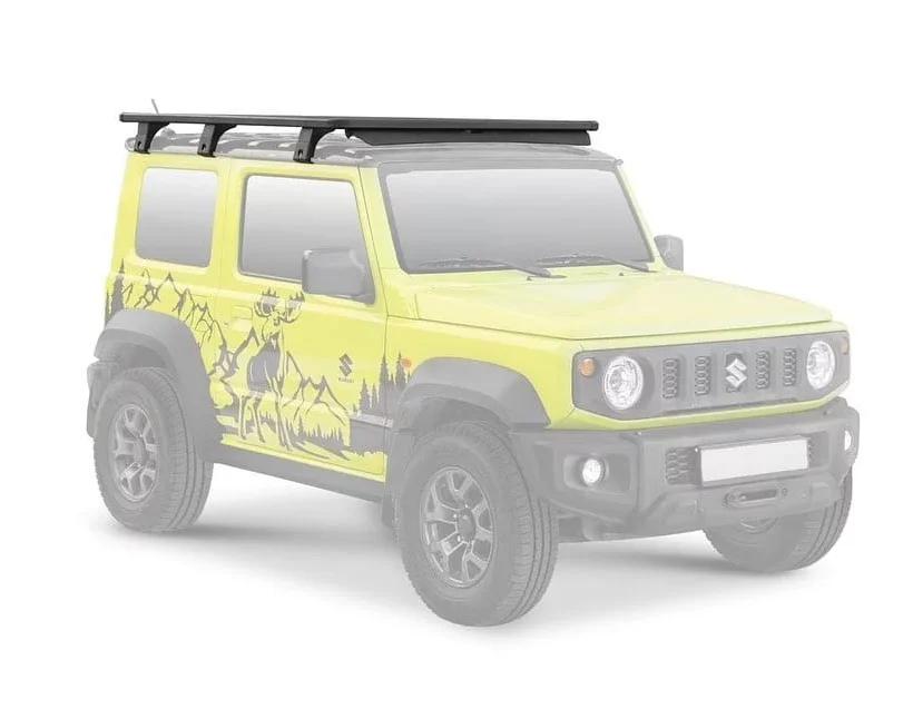 БАГАЖНИК АЛЮМИНИЕВЫЙ (ПЛАТФОРМА С КРЕПЛЕНИЕМ) RIVAL 1715х1350 ДЛЯ SUZUKI JIMNY (2018+) - Багажники