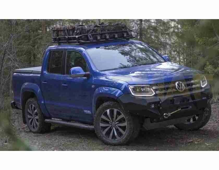 Багажник Rival экспедиционный для Volkswagen Amarok (2010+) алюминиевый. Комплектация 1 - Багажники