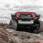 БАМПЕР СИЛОВОЙ ПЕРЕДНИЙ RIVAL АЛЮМИНИЕВЫЙ ДЛЯ JEEP WRANGLER JL ШИРОКИЙ - Силовые бамперы - JEEP - Jeep Wrangler
