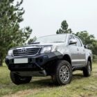 БАМПЕР СИЛОВОЙ ПЕРЕДНИЙ RIVAL АЛЮМИНИЕВЫЙ БЕЗ ПТФ TOYOTA HILUX VIGO (2011-2015) - Силовые бамперы - TOYOTA - Toyota Hilux
