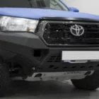 БАМПЕР СИЛОВОЙ АЛЮМИНИЕВЫЙ RIVAL ПЕРЕДНИЙ ДЛЯ TOYOTA HILUX (2018-2020) (БЕЗ LED) Комплектация 1 - Силовые бамперы - TOYOTA - Toyota Hilux