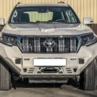 БАМПЕР СИЛОВОЙ ПЕРЕДНИЙ AL (ЧЕРНЫЙ) RIVAL ДЛЯ TOYOTA LAND CRUISER PRADO 150 (2017+) - Силовые бамперы - TOYOTA - Toyota Land Cruiser Prado