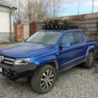 БАМПЕР ПЕРЕДНИЙ СИЛОВОЙ RIVAL ДЛЯ VOLKSWAGEN AMAROK (2010+) ЧЕРНЫЙ АЛЮМИНИЕВЫЙ. Комплектация 1 - Силовые бамперы - VOLKSWAGEN - Volkswagen Amarok