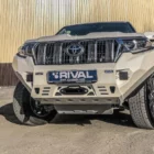 БАМПЕР СИЛОВОЙ ПЕРЕДНИЙ AL (ЧЕРНЫЙ) RIVAL ДЛЯ TOYOTA LAND CRUISER PRADO 150 (2017+) - Силовые бамперы - TOYOTA - Toyota Land Cruiser Prado