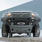 СИЛОВОЙ БАМПЕР ПЕРЕДНИЙ RIVAL АЛЮМИНИЕВЫЙ TOYOTA HILUX REVO (2015+) (БЕЗ ПТФ). Комплектация 1 - Силовые бамперы - TOYOTA - Toyota Hilux