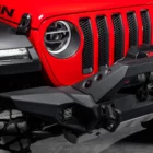 БАМПЕР СИЛОВОЙ ПЕРЕДНИЙ RIVAL АЛЮМИНИЕВЫЙ ДЛЯ JEEP WRANGLER JL ШИРОКИЙ - Силовые бамперы - JEEP - Jeep Wrangler