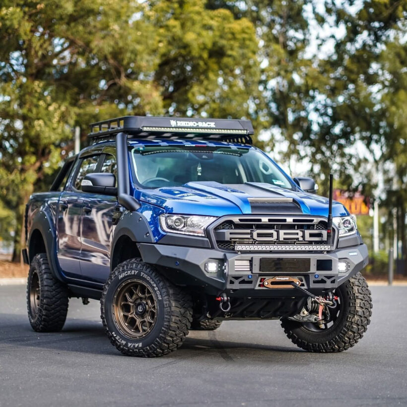 БАМПЕР АЛЮМИНИЕВЫЙ СИЛОВОЙ ПЕРЕДНИЙ FORD RANGER (2011-2015+) - Силовые бамперы - FORD - Ford Ranger