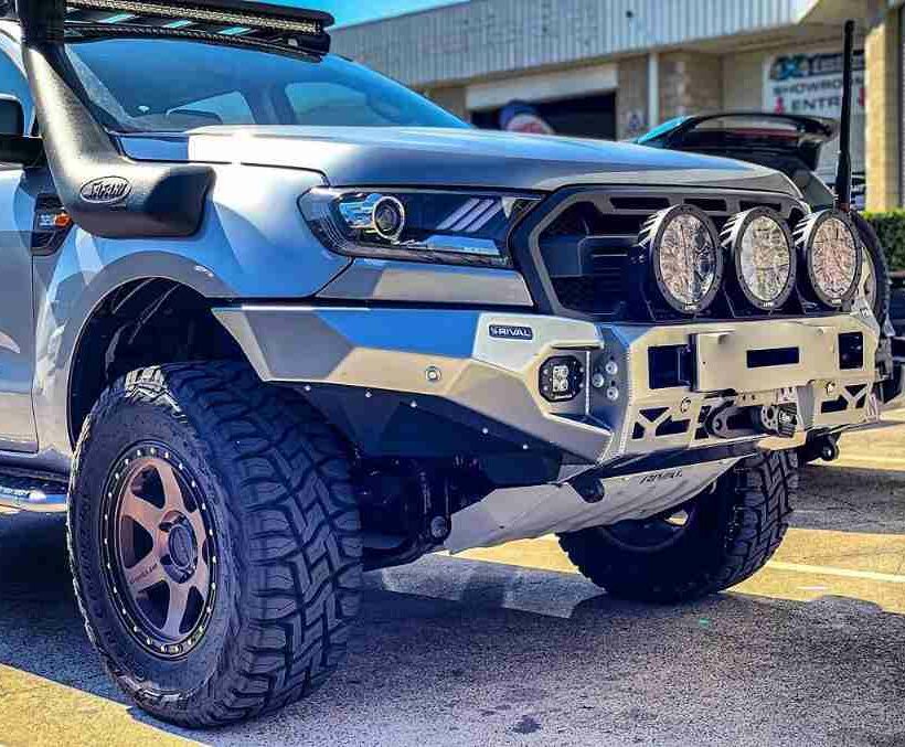 БАМПЕР АЛЮМИНИЕВЫЙ СИЛОВОЙ ПЕРЕДНИЙ FORD RANGER (2011-2015+) - Силовые бамперы - FORD - Ford Ranger