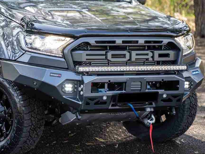 БАМПЕР АЛЮМИНИЕВЫЙ СИЛОВОЙ ПЕРЕДНИЙ FORD RANGER (2011-2015+) - Силовые бамперы - FORD - Ford Ranger