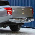 БАМПЕР СИЛОВОЙ ЗАДНИЙ АЛЮМИНИЕВЫЙ RIVAL ДЛЯ MITSUBISHI L200 (2015-2018) - Силовые бамперы - MITSUBISHI - Mitsubishi L200