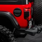 БАМПЕР СИЛОВОЙ ЗАДНИЙ RIVAL АЛЮМИНИЕВЫЙ ДЛЯ JEEP WRANGLER JL, ДЛИННЫЙ - Силовые бамперы - JEEP - Jeep Wrangler