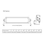 Светодиодная балка ALO-D6-30-P23H1 225W КОМБИНИРОВАННЫЙ СВЕТ (белый + желтый) - Доп. свет - JEEP