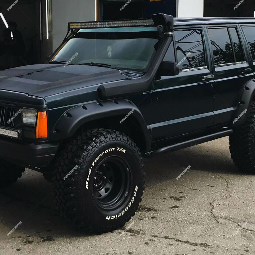 Расширители колесных арок Jeep Cherokee XJ (передние 120 мм, задние 90 мм) - Расширители арок - JEEP