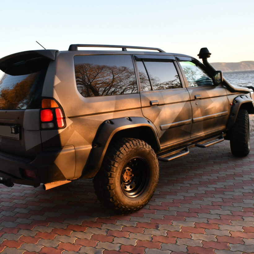 Расширители колесных арок Mitsubishi Pajero Sport (вылет 70 мм) под силовой бампер - Расширители арок - MITSUBISHI - Mitsubishi Pajero Sport