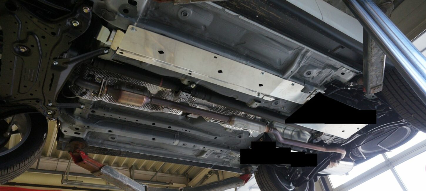 ABC Защита топливных трубок Mitsubishi Outlander - Защита днища - MITSUBISHI - Mitsubishi Outlander