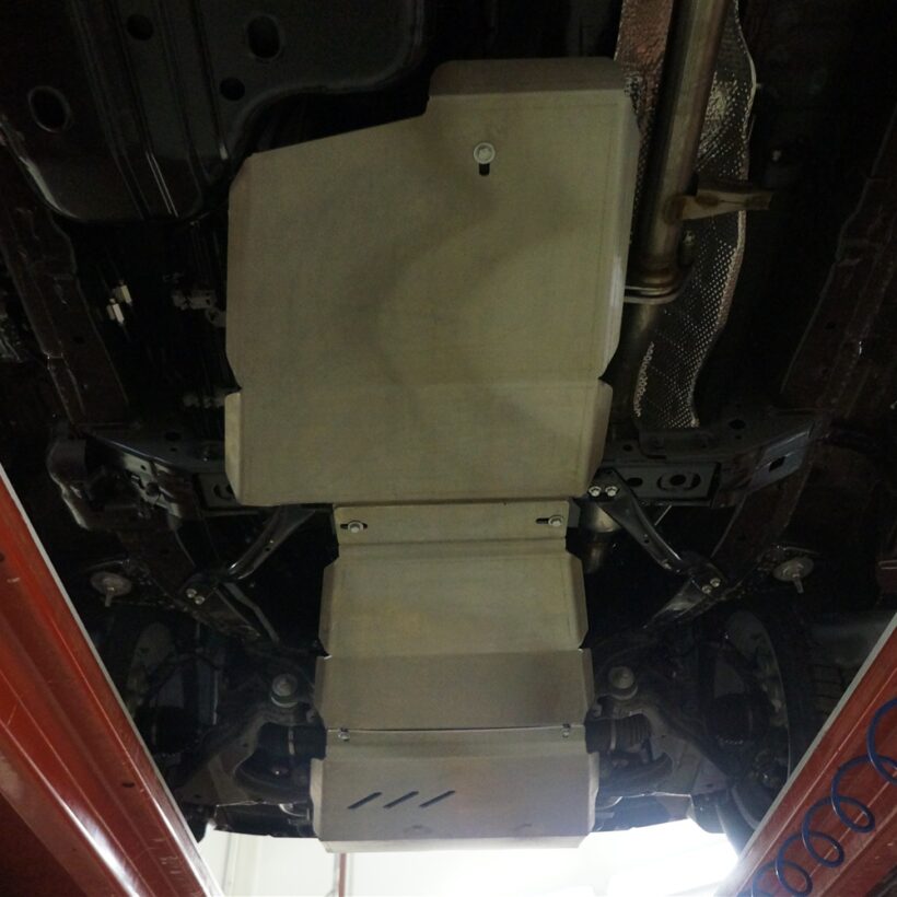 Защита днища Toyota Land Cruiser Prado 150, Алюминий 4 мм - Защита днища - TOYOTA - Toyota Land Cruiser Prado
