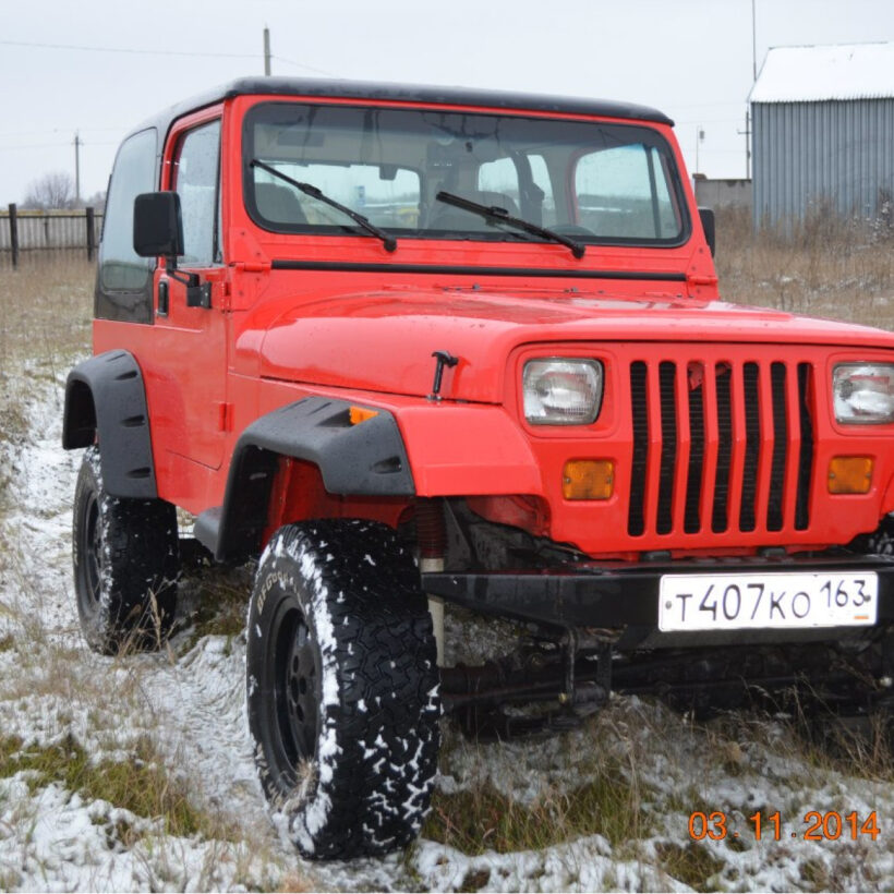 Расширители колесных арок Jeep Wrangler (спереди 140 мм, сзади 140 мм) - Расширители арок - JEEP - Jeep Wrangler