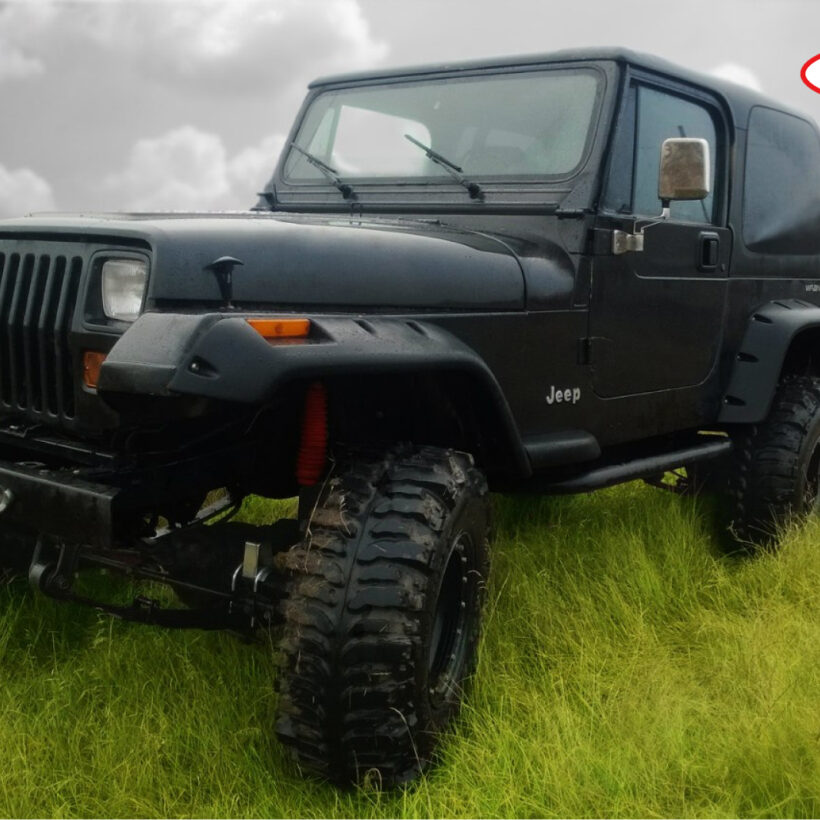 Расширители колесных арок Jeep Wrangler (спереди 140 мм, сзади 140 мм) - Расширители арок - JEEP - Jeep Wrangler