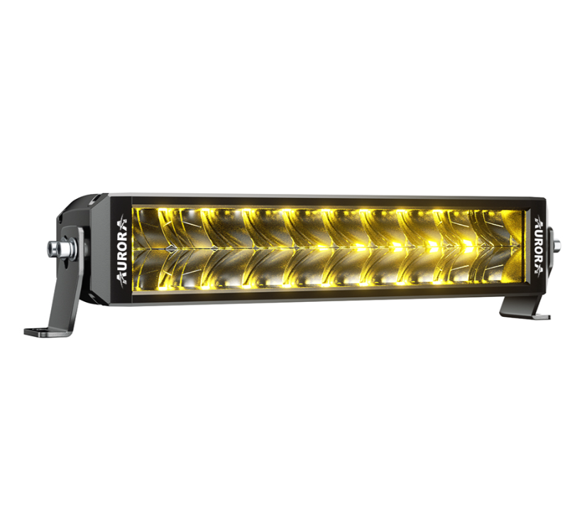 Светодиодная балка ALO-D8-20-R5Y1-Q 200W ВОДИТЕЛЬСКИЙ СВЕТ (белый) ФОНОВАЯ ПОДСВЕТКА RGB - Доп. свет - JEEP