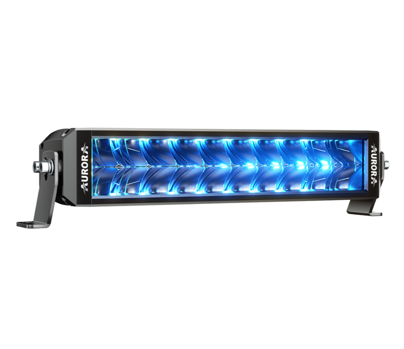 Светодиодная балка ALO-D8-20-R5Y1-Q 200W ВОДИТЕЛЬСКИЙ СВЕТ (белый) ФОНОВАЯ ПОДСВЕТКА RGB - Доп. свет - JEEP