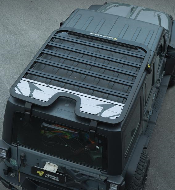 Багажник экспедиционный STORM для Jeep Wrangler JL/JK 2018-2024 (короткий, усиленная версия) - Багажники