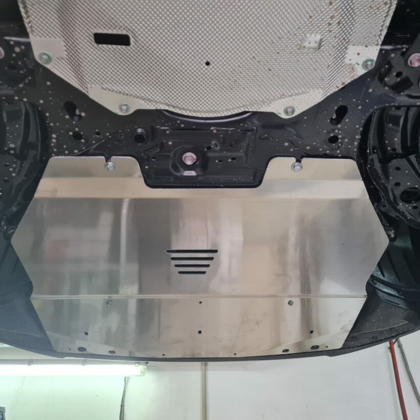 Защита картера двигателя и кпп Mazda, Алюминий 4 мм - Защита днища - MAZDA - Mazda CX