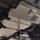 Защита ДВС, КПП и РК Toyota Land Cruiser PRADO 2024-, Алюминий 4 мм - Защита днища - TOYOTA - Toyota Land Cruiser Prado