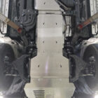 Защита ДВС, КПП и РК Toyota Land Cruiser PRADO, Алюминий 4 мм - Защита днища - TOYOTA - Toyota Land Cruiser Prado