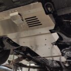 Защита ДВС, КПП и РК Toyota Land Cruiser PRADO, Алюминий 4 мм - Защита днища - TOYOTA - Toyota Land Cruiser Prado