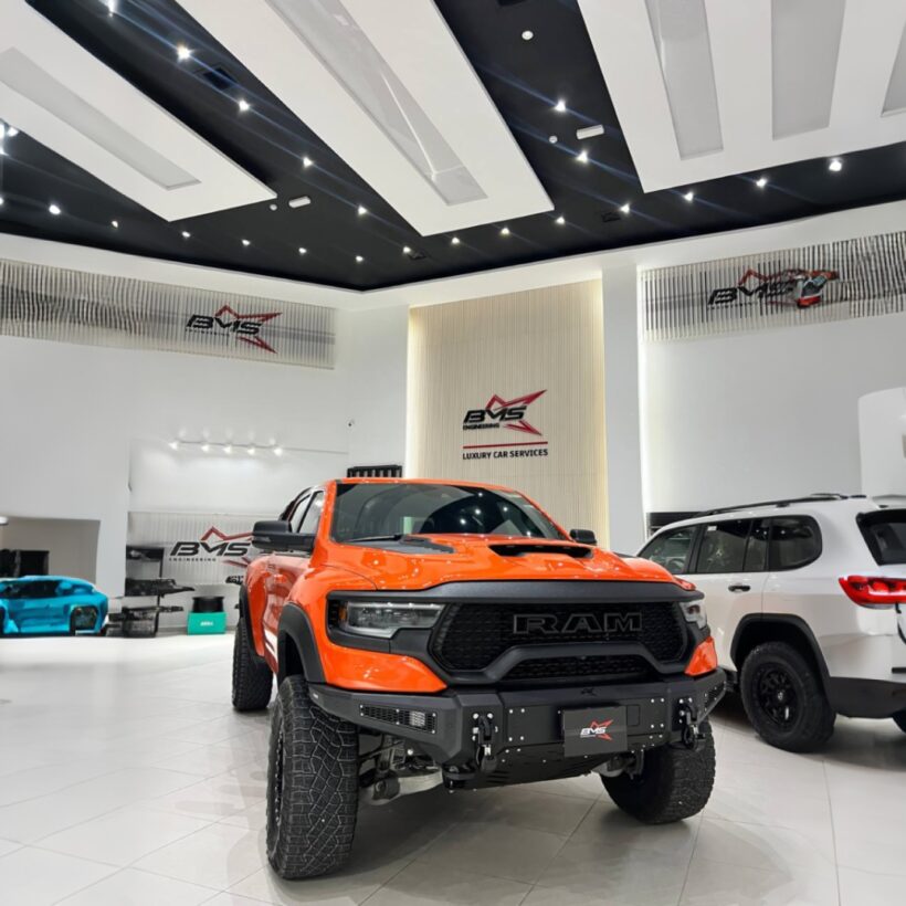 Бампер силовой передний BMS PRO-Line для Додж Рам ТРХ 2020-2024 - Силовые бамперы - DODGE - Dodge Ram