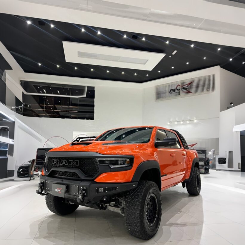 Бампер силовой передний BMS PRO-Line для Додж Рам ТРХ 2020-2024 - Силовые бамперы - DODGE - Dodge Ram