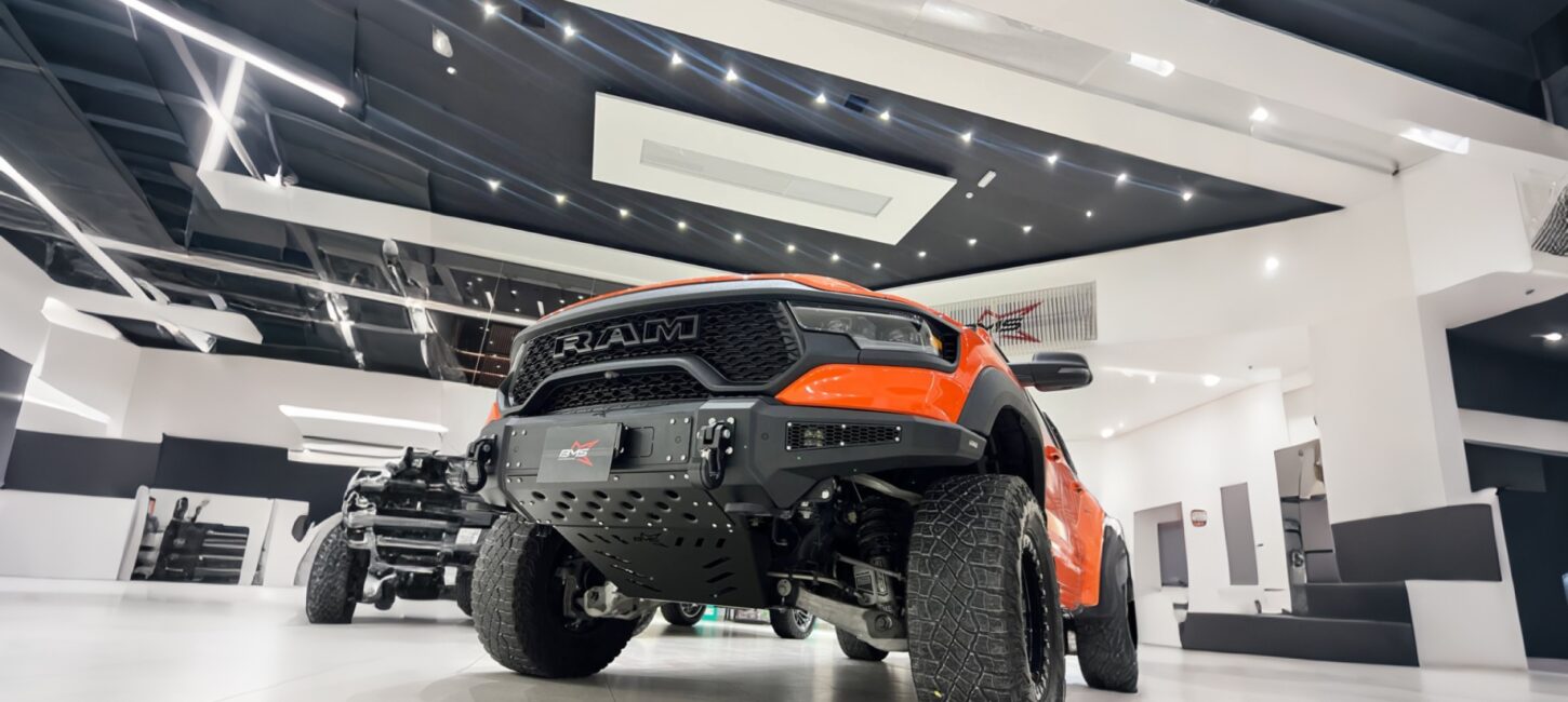 Бампер силовой передний BMS PRO-Line для Додж Рам ТРХ 2020-2024 - Силовые бамперы - DODGE - Dodge Ram