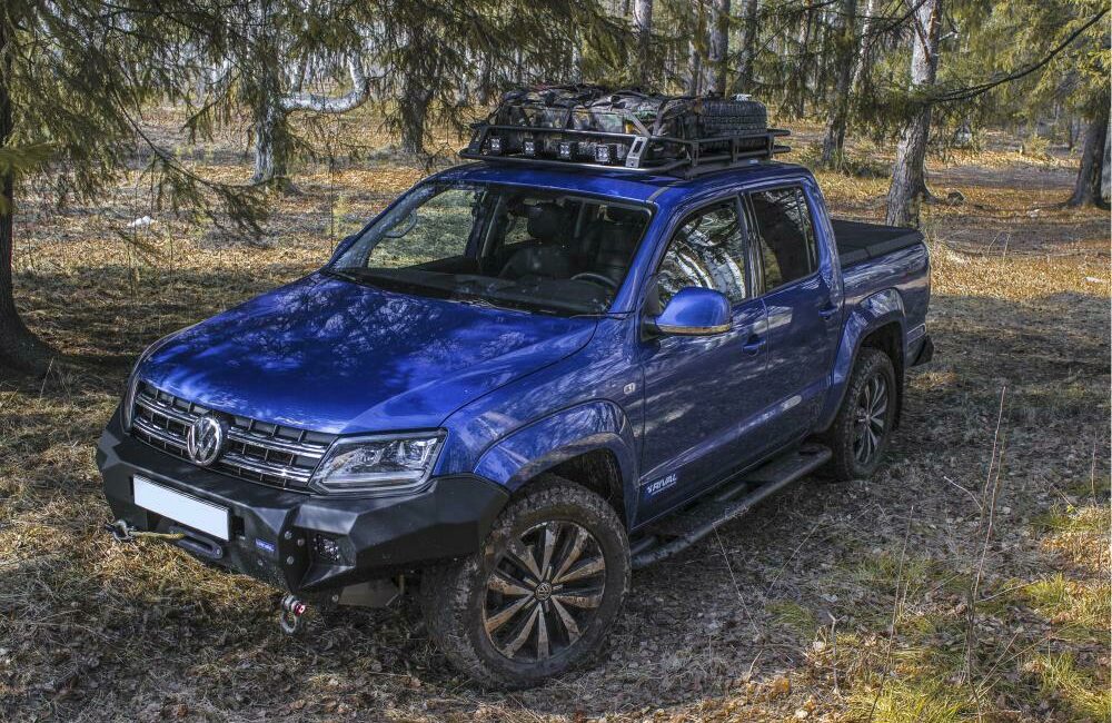 Крепеж к силовым порогам RIVAL для Volkswagen Amarok (2016+) - Экстерьер - VOLKSWAGEN - Volkswagen Amarok