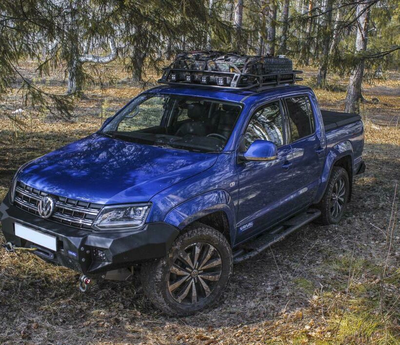 Крепеж к силовым порогам RIVAL для Volkswagen Amarok (2016+) - Экстерьер - VOLKSWAGEN - Volkswagen Amarok