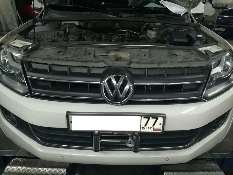 ПЛОЩАДКА (КРОНШТЕЙН) RIVAL ПОД ЛЕБЕДКУ ДЛЯ АВТОМОБИЛЯ VOLKSWAGEN AMAROK - Лебедки