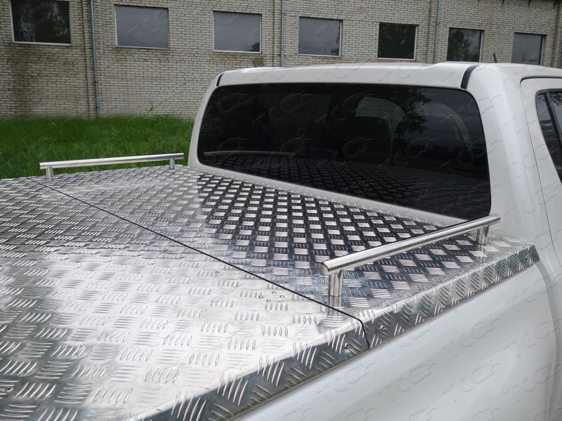 Тюнинг для MITSUBISHI L200 2019- \ Рейлинг короткий (комплект) - Экстерьер - MITSUBISHI - Mitsubishi L200