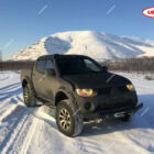 Расширители колесных арок Mitsubishi L200 (вылет 70 мм) - Расширители арок - MITSUBISHI - Mitsubishi L200