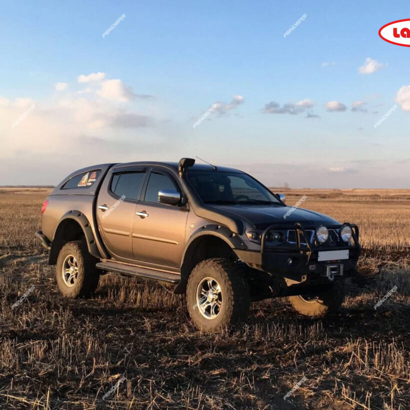 Расширители колесных арок Mitsubishi L200 (вылет 70 мм) - Расширители арок - MITSUBISHI - Mitsubishi L200