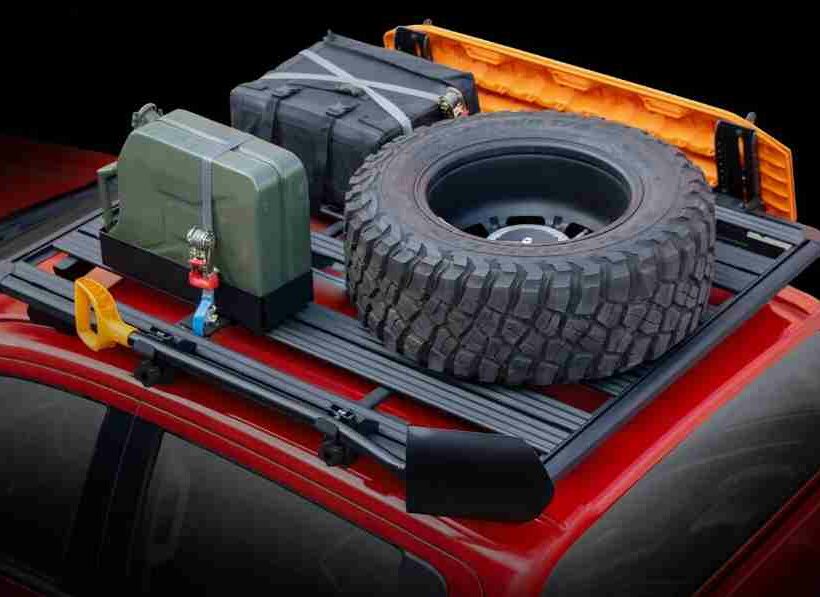 БАГАЖНИК АЛЮМИНИЕВЫЙ (ПЛАТФОРМА С КРЕПЛЕНИЕМ) RIVAL 2675X1430 ДЛЯ LAND ROVER DEFENDER 110 (1990 - 2016) - Багажники