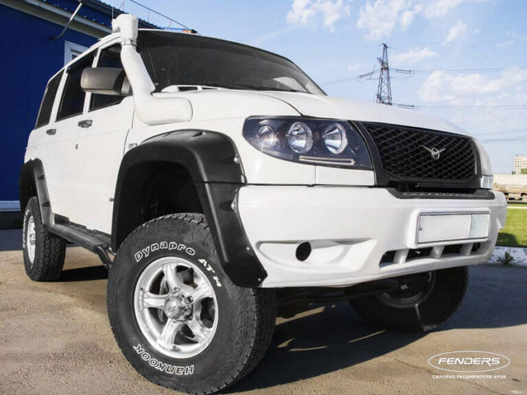 Расширители колесных арок UAZ Patriot (без накладок на бампер) - Расширители арок - ГАЗ - UAZ Патриот