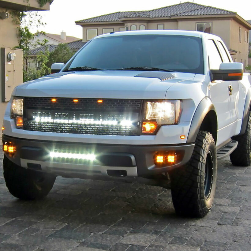 Ford Raptor — крепеж для монтажа 4-х Dually фар — Ford Raptor - Экстерьер - FORD - Ford Raptor