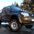 Расширители колесных арок UAZ Patriot Pickup (с накладками на бампер) - Расширители арок - ГАЗ - UAZ Патриот