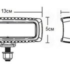 SR-Q Серия PRO (6 светодиодов) — Водительский свет (1шт) - Доп. свет - JEEP