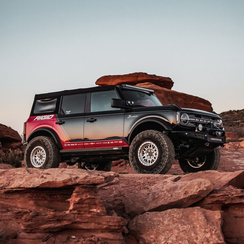 10″ Revolve (7 Светодиодов) Белая подсветка - Доп. свет - JEEP