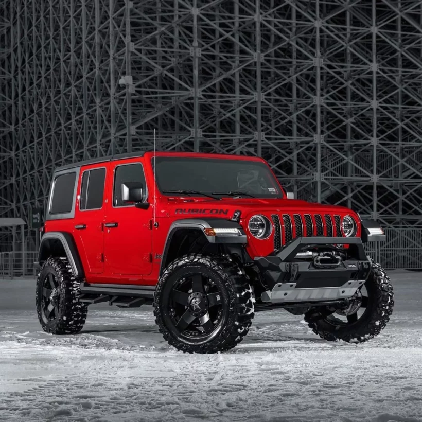 СИЛОВЫЕ ПОРОГИ RIVAL (СО СТУПЕНЬКАМИ) ДЛЯ JEEP WRANGLER JL (5 ДВЕРЕЙ) - Силовые пороги