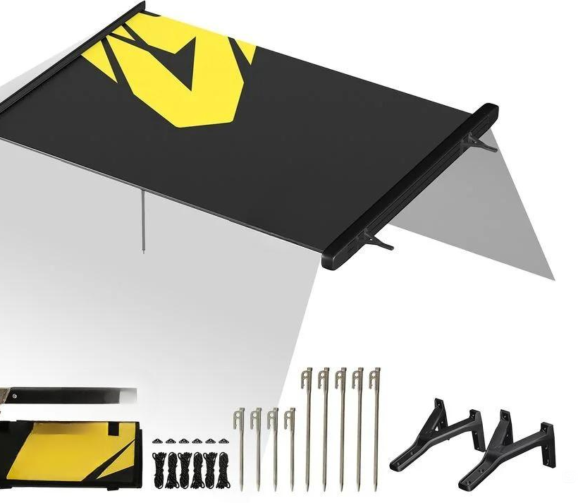 Набор All-in-One Camping Kit: маркиза HARDCORE Car Canopy (Silver) + аксессуары - Всё для автотуризма - FORD