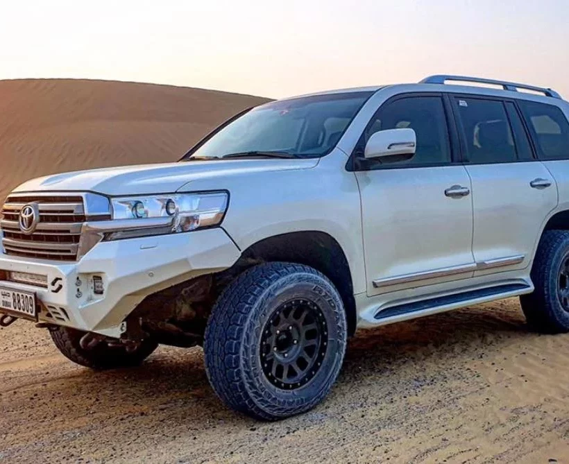 БАМПЕР RIVAL СИЛОВОЙ ПЕРЕДНИЙ АЛЮМИНИЕВЫЙ (ЧЕРНЫЙ) ДЛЯ TOYOTA LAND CRUISER 200 (2015+) - Силовые бамперы - TOYOTA - Toyota Land Cruiser