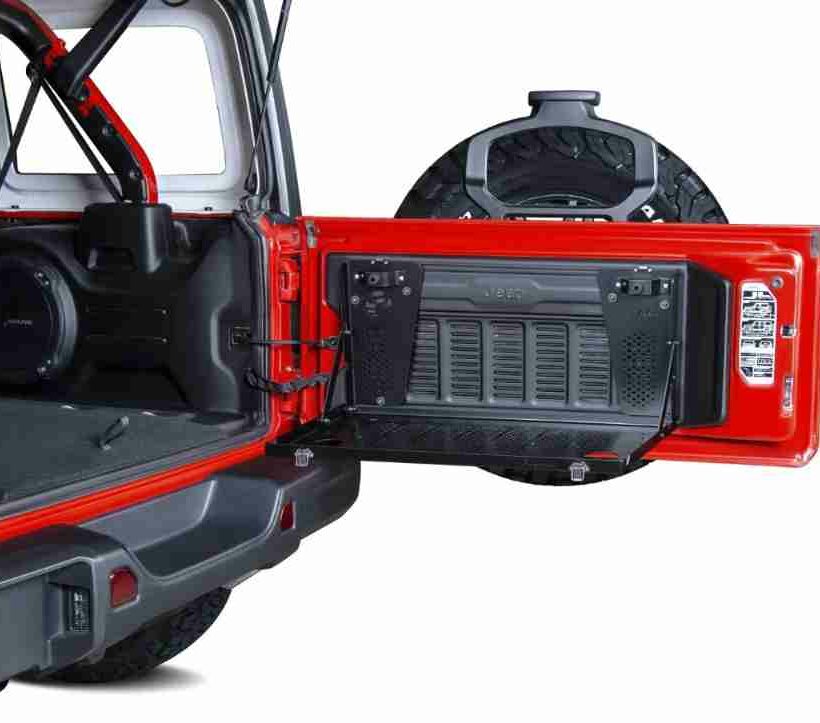 СТОЛИК НА ЗАДНЮЮ ДВЕРЬ ДЛЯ JEEP WRANGLER JL - Интерьер - JEEP - Jeep Wrangler